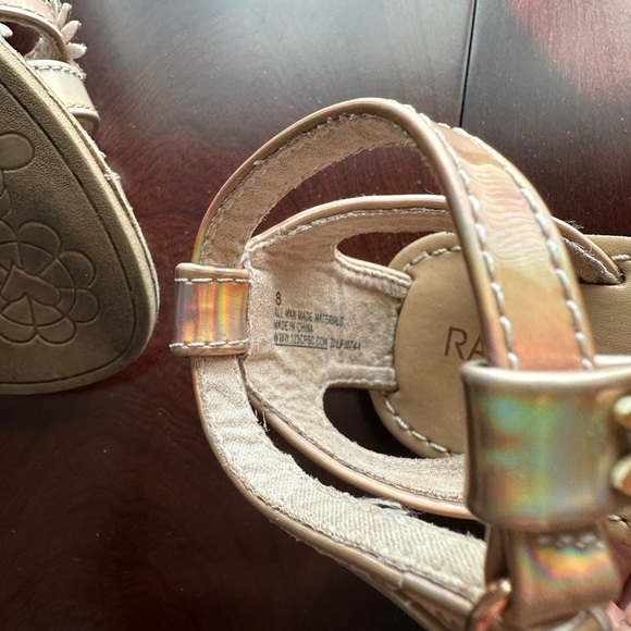 Rachel Zoe Toddler Girl Sandals Size 8 - Picture 5 of 5